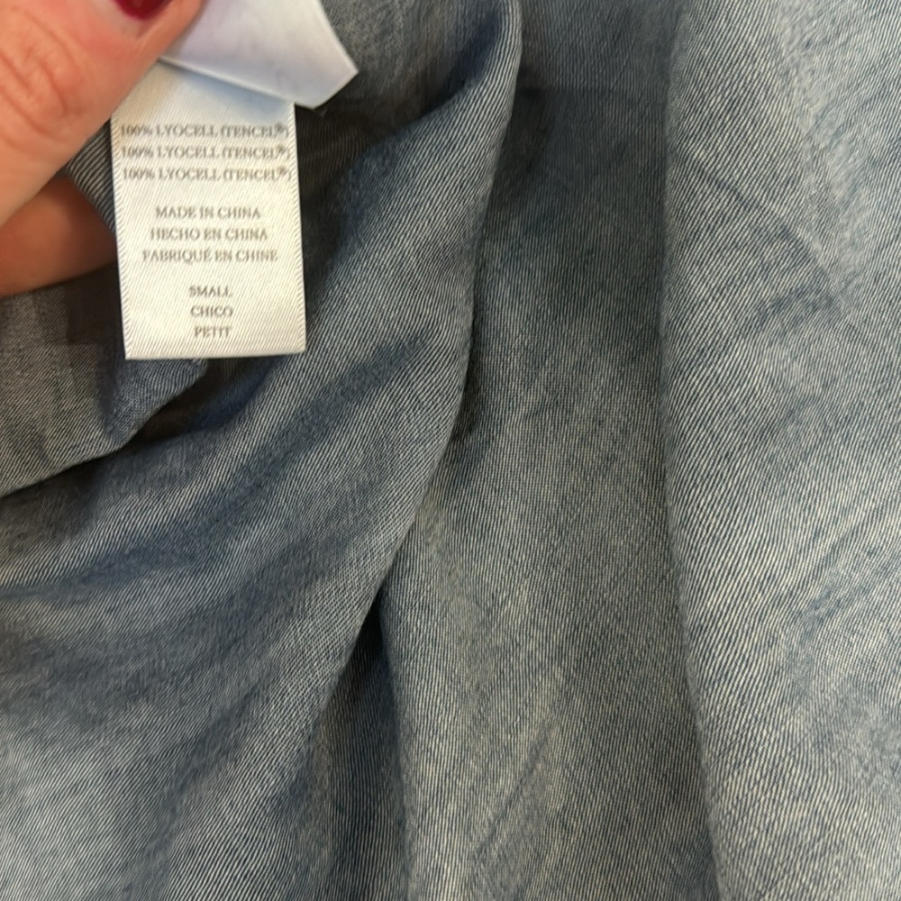 Rails Blue Button Down - Picture 4 of 7